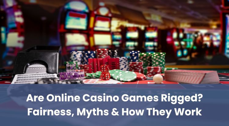 Are Online Casino Games Rigged? Fairness, Myths & How They Work